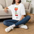 T-Shirt — Peach or Cherries Emoji Graphic Tee