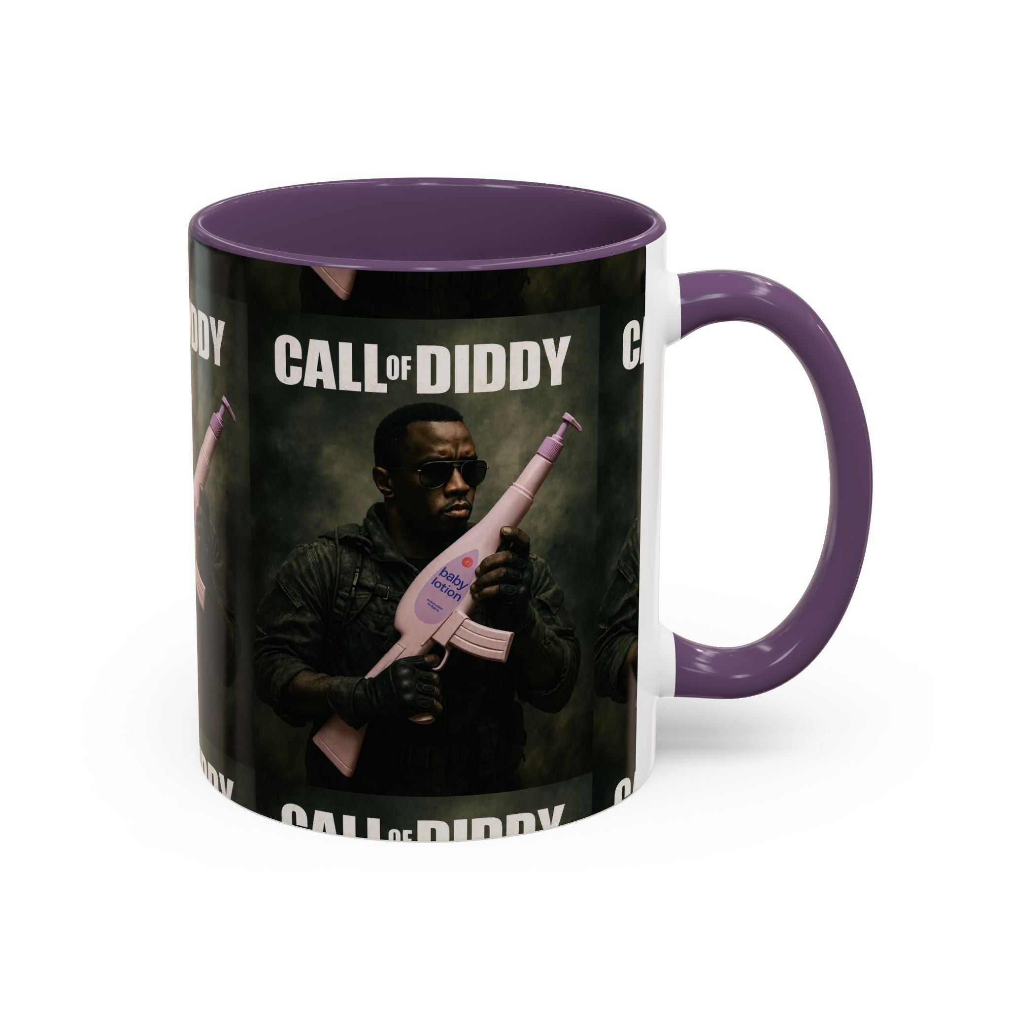 Call of Diddy Coffee Mug — Funny Gaming Parody Accent Mug (11/15 oz)