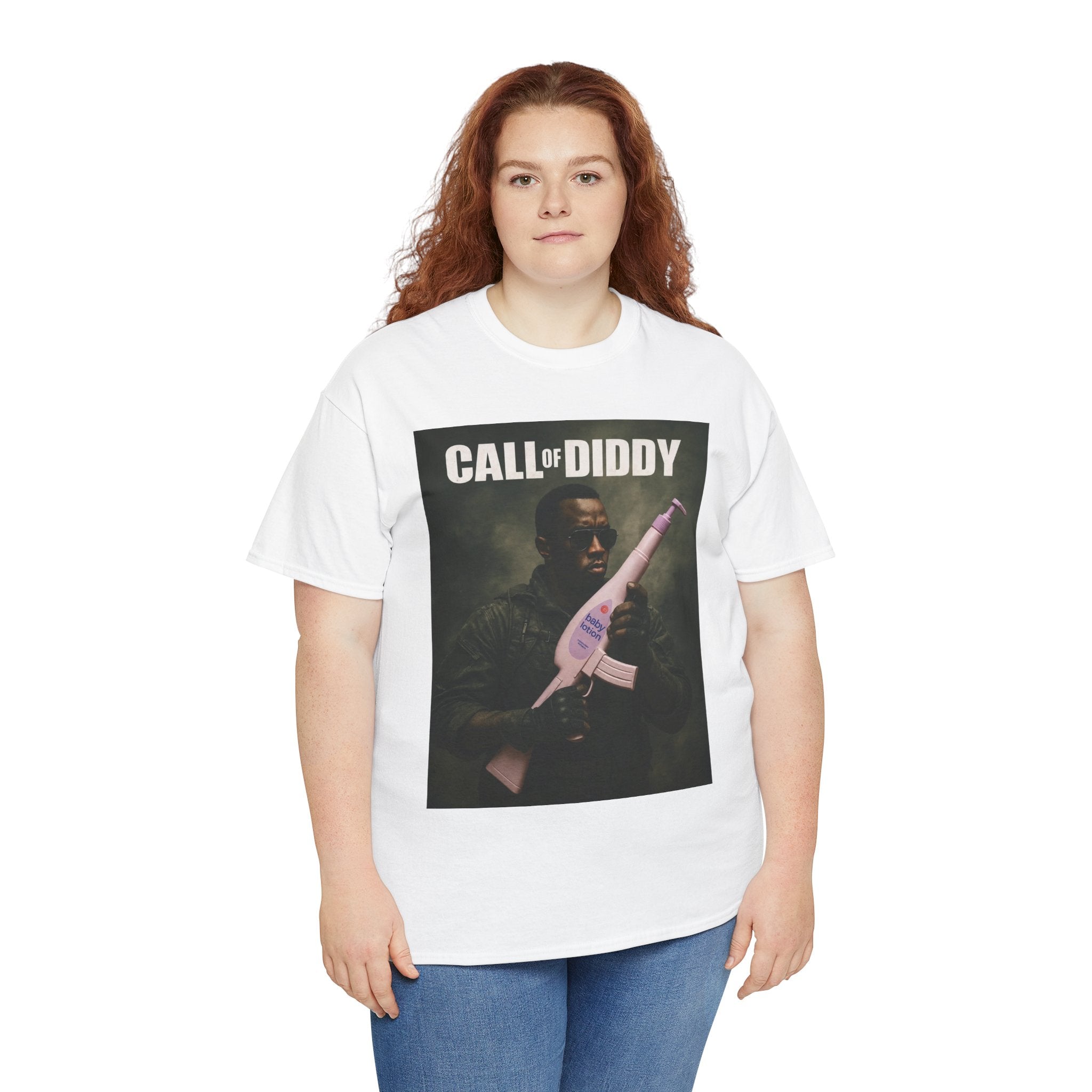 Call of Diddy T-Shirt — Retro Game Parody Graphic Tee