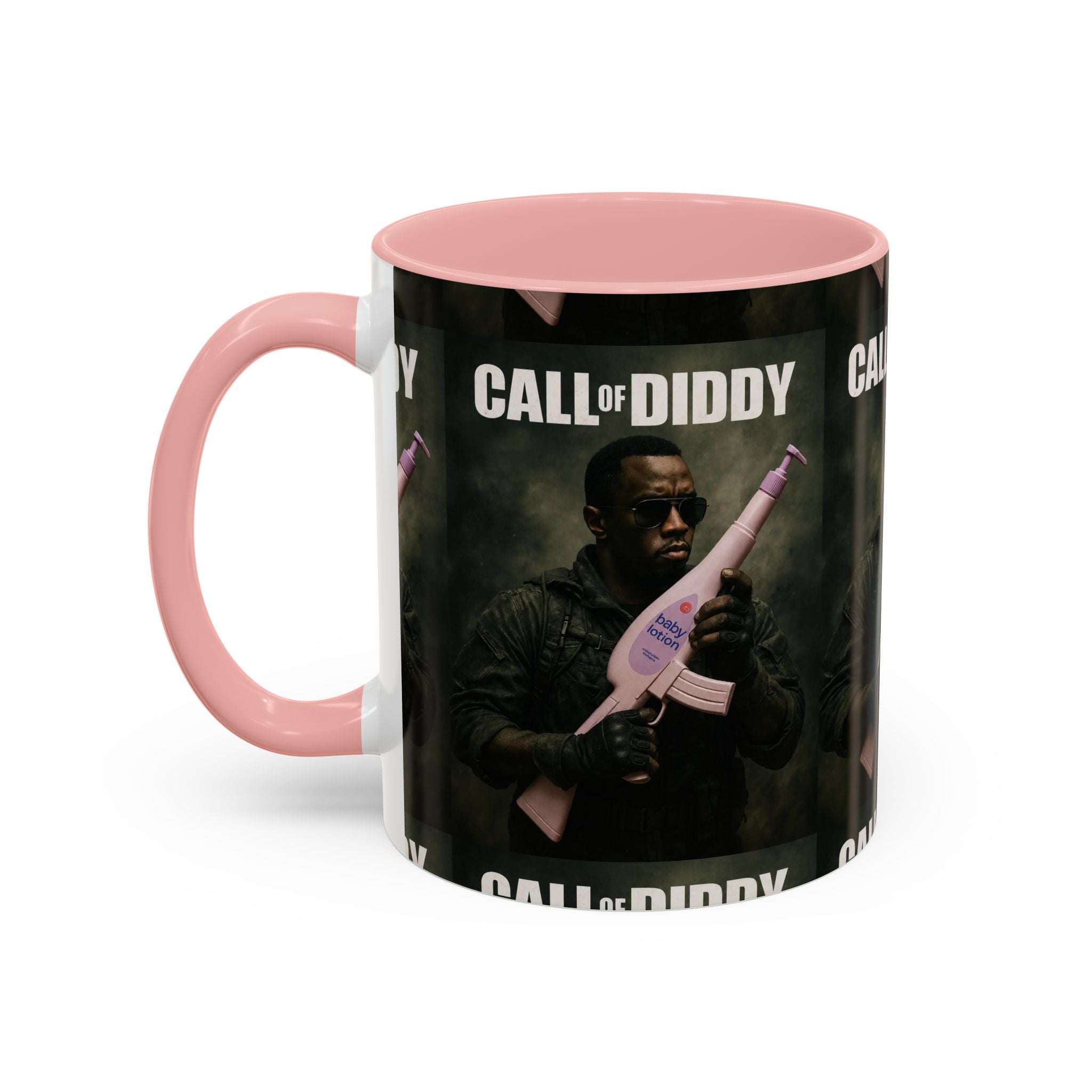Call of Diddy Coffee Mug — Funny Gaming Parody Accent Mug (11/15 oz)