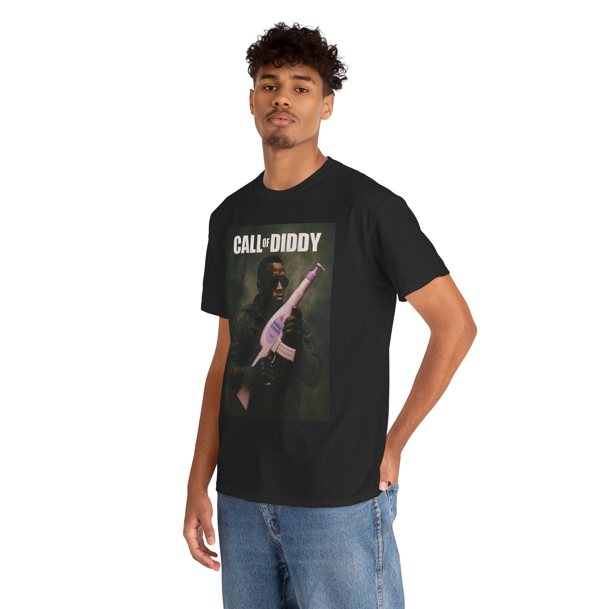 Call of Diddy T-Shirt — Retro Game Parody Graphic Tee