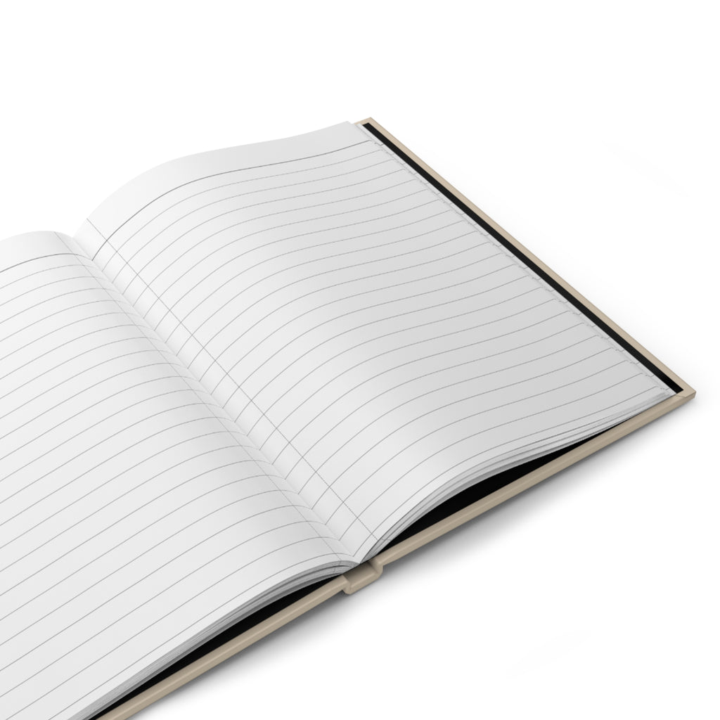 Botanical Fern Hardcover Journal — Personalized 'This is the Notebook of' Lined Notebook