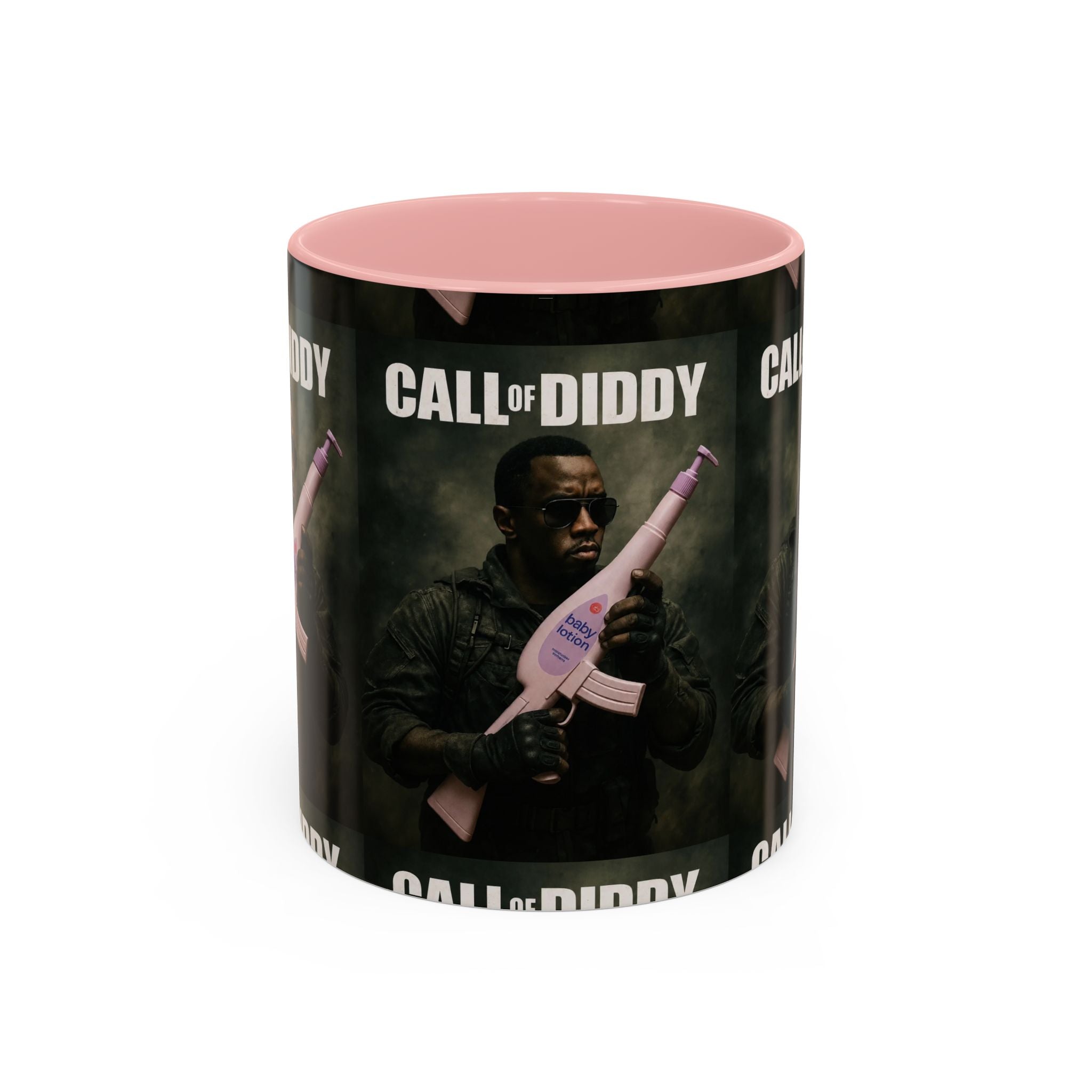 Call of Diddy Coffee Mug — Funny Gaming Parody Accent Mug (11/15 oz)