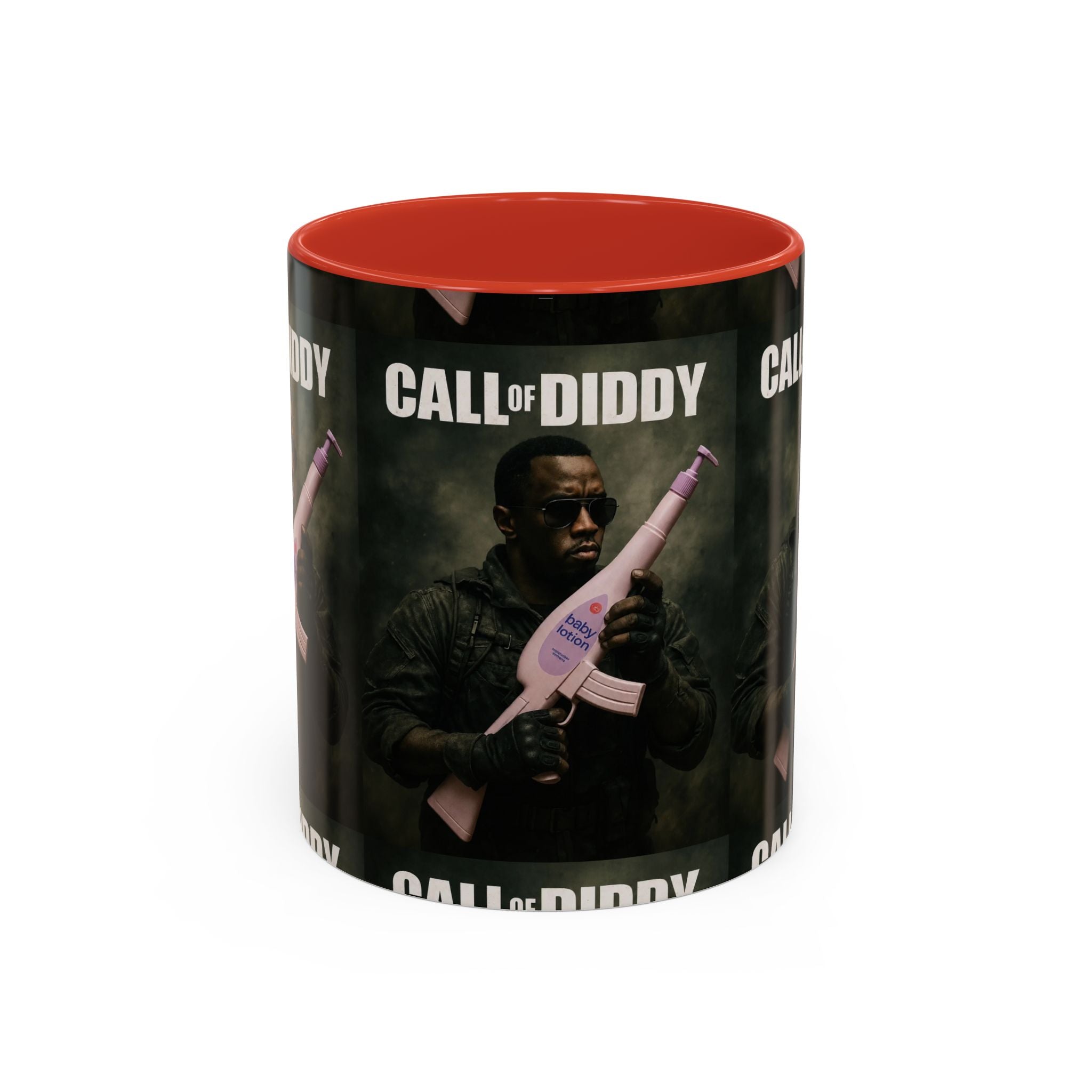 Call of Diddy Coffee Mug — Funny Gaming Parody Accent Mug (11/15 oz)