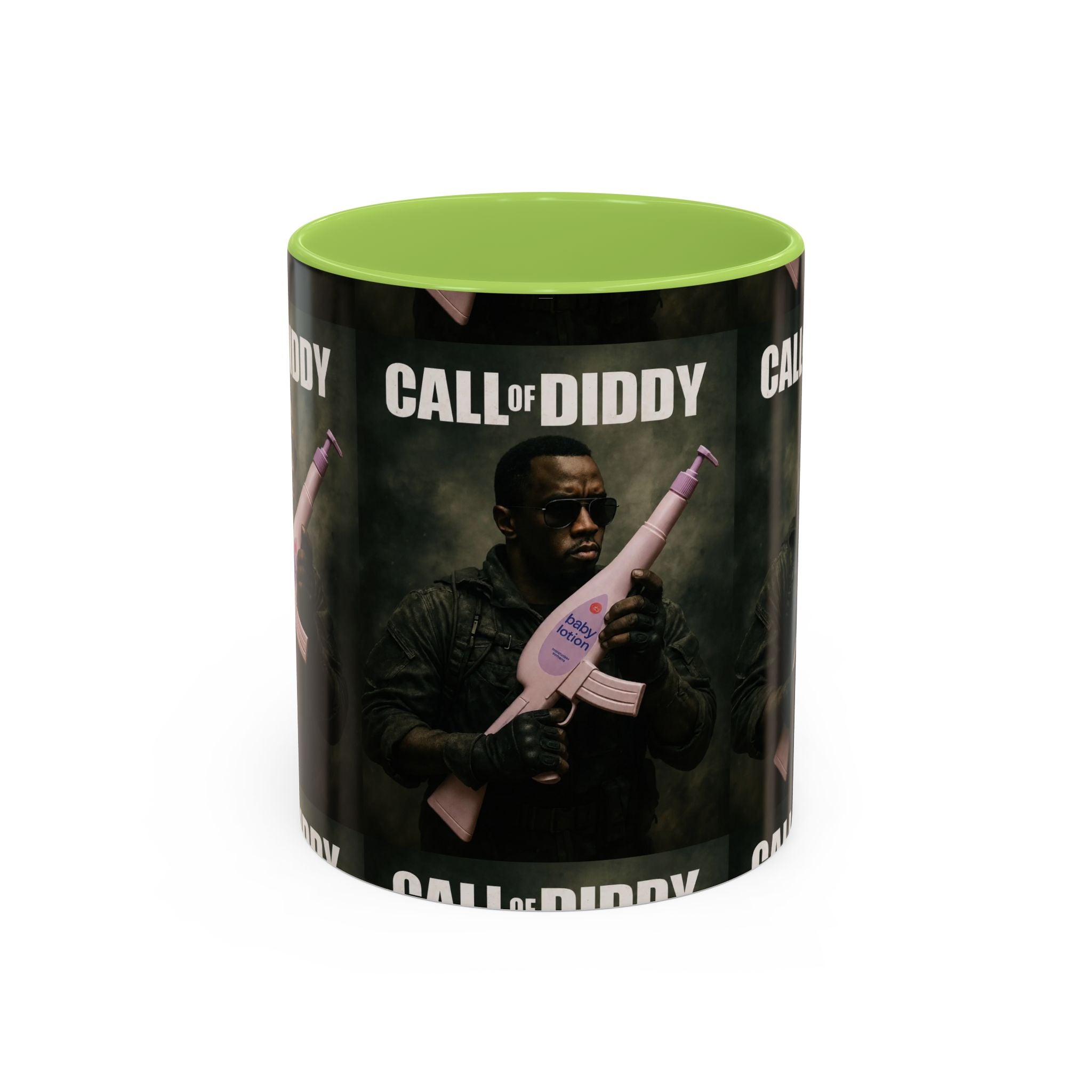 Call of Diddy Coffee Mug — Funny Gaming Parody Accent Mug (11/15 oz)